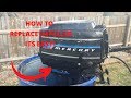 HOW TO Replace Impeller (Water Pump) Mercury Outboard 7.5 hp