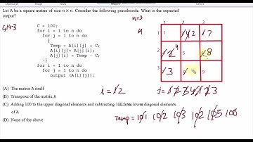 Programming: GATE 2014 Set-4 CS/IT PREVIOUS YEAR SOLUTION