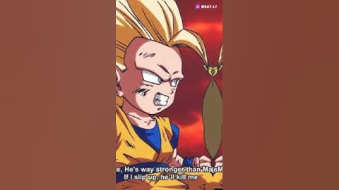 Goku Daima Ssj3 and Majin Duu