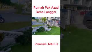 Pak Azad Mengamuk Sebab Langgar Pagar Rumah Dia..