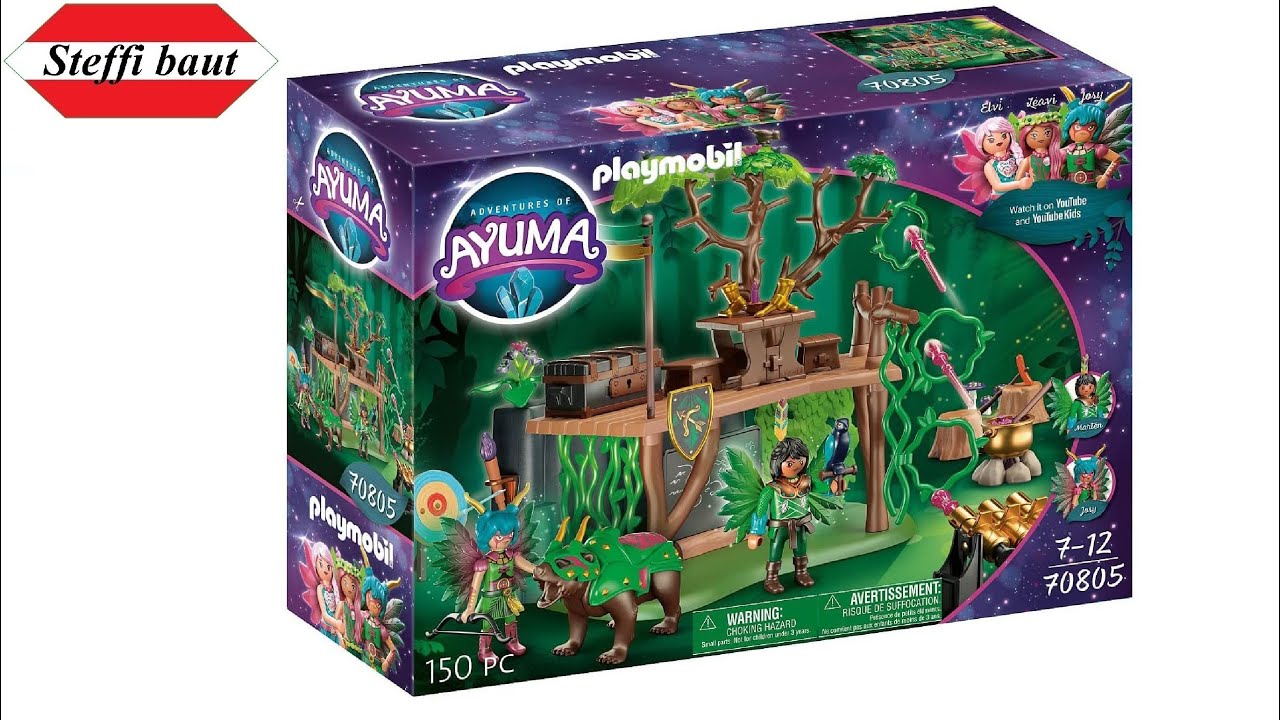 Playmobil Adventures of Ayuma 70805 Training Camp unboxing & build