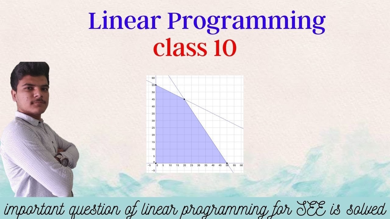 Linear Programming ||Class 10 Optional math|| - YouTube