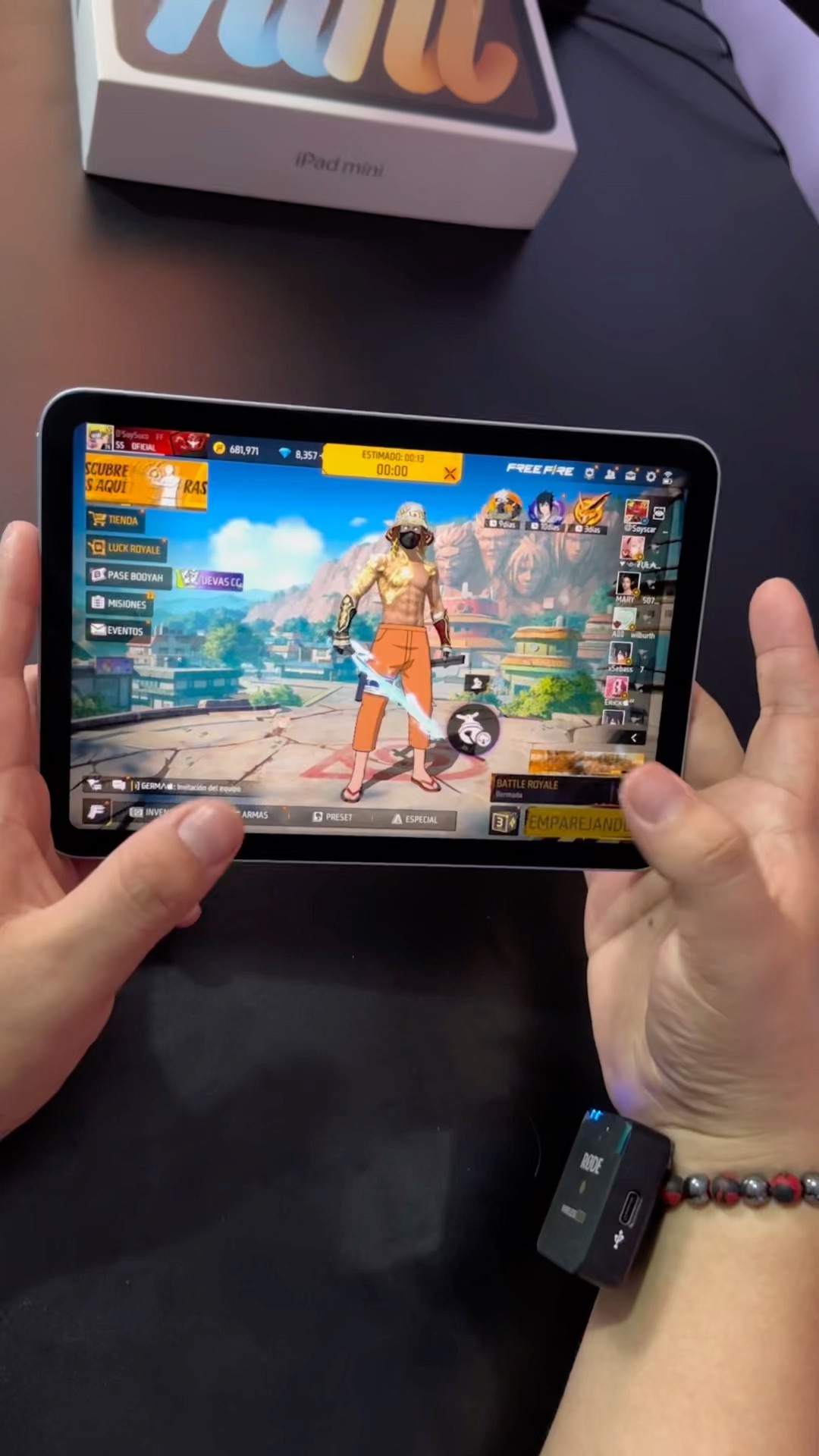 Compré un IPad para jugar free fire y Todo salió mal???!!