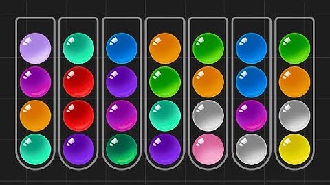 Ball Sort Puzzle - Color Game Level 120 Solution