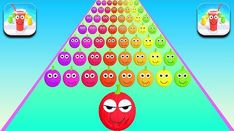 Juice Run in All Levels Walkthrough Mobile Game New Trailer Update Max Gameplay iOS,Android URVXDAZI