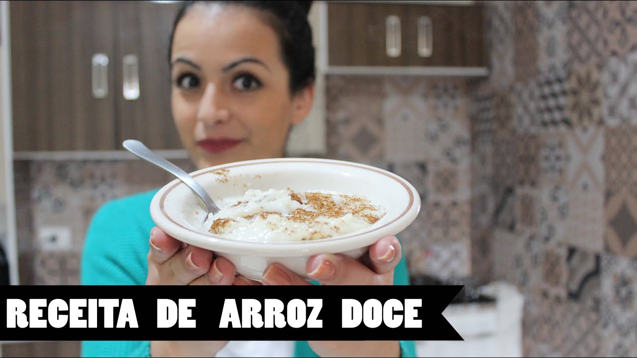 DICAS: RECEITA DE ARROZ DOCE SIMPLES