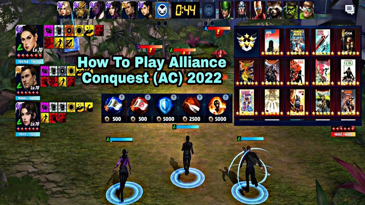 How To Play Alliance Conquest AC 2022 - Marvel Future Fight