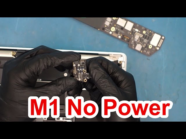 M1 Macbook Air 2020 a2337 Not Turning On | Liquid Spill Repair