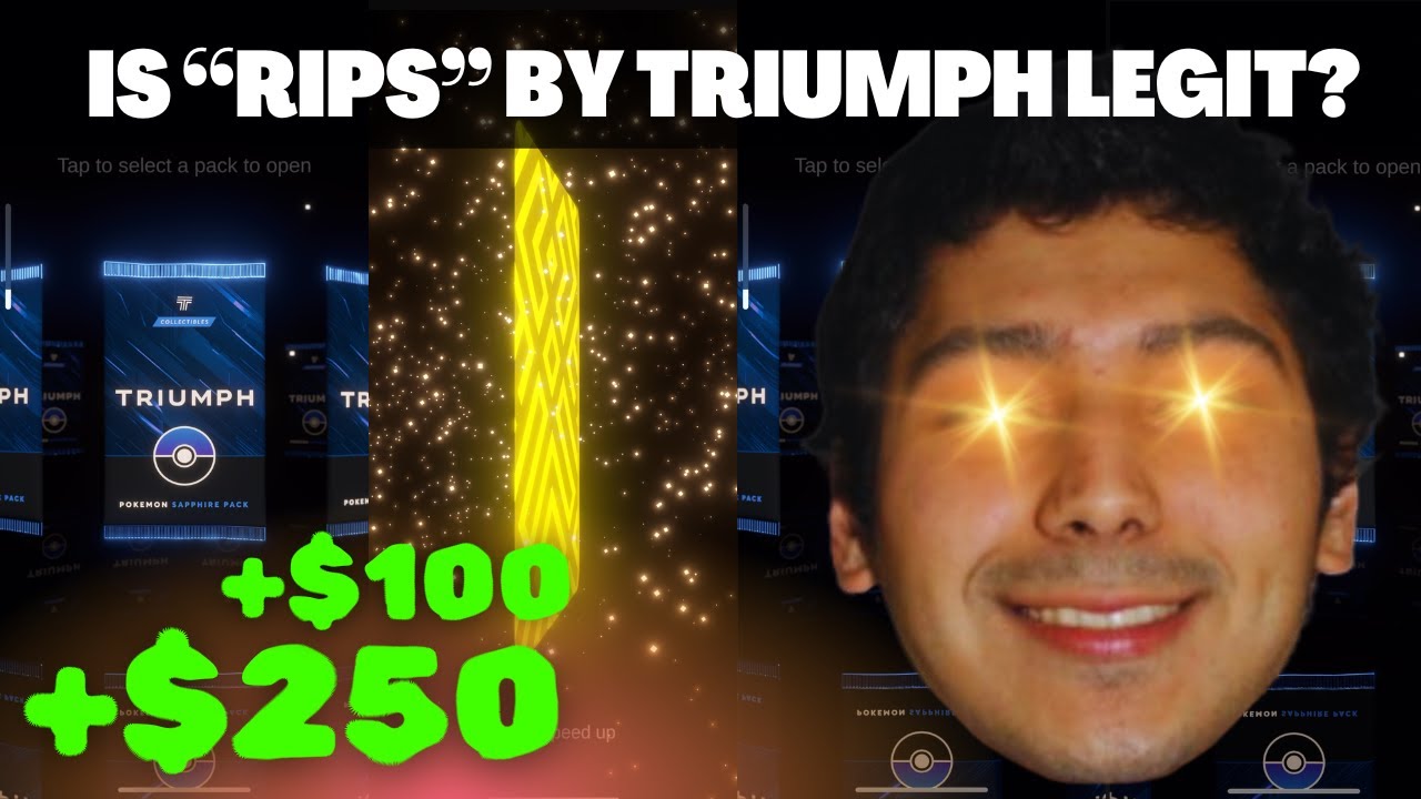 Triump Rips Opening $100/$250 Packs from