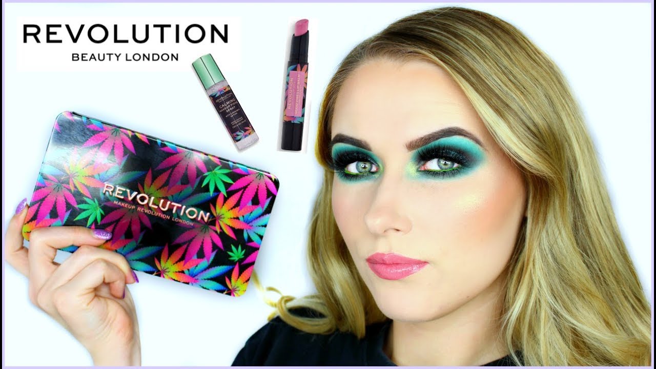 REVOLUTION CHILLED WITH CANNABIS SATIVA PALETTE REVIEW TUTORIAL revolution-chilled-with-cannabis-sativa-palette-review-tutorial