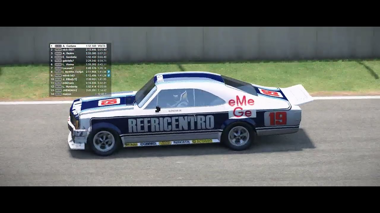 AMS 2 - Opala 86 Corrida Raiz Desafiadora e muito divertida (Online)