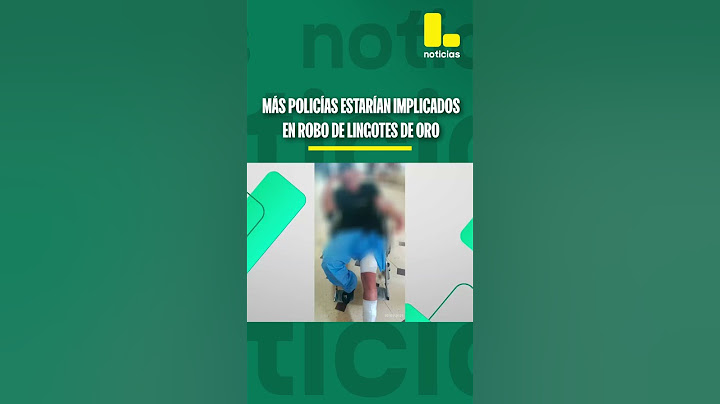 Más policías estarían implicados en robo de lingotes de oro