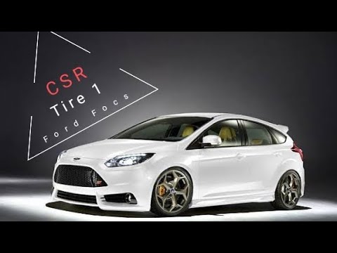 CSR racing with tire 1 Ford Focus ST - YouTube