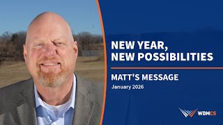 Matt's Message: January 2026