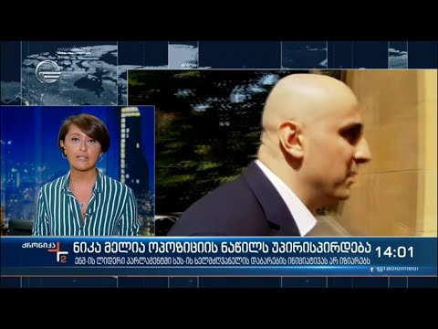 ნიკა მელია ოპოზიციის ნაწილს უპირისპირდება