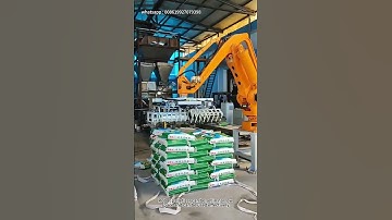 High Speed Fully Automatic Carton Bag Case Robotic Palletizer