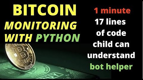 Get The Price Of Bitcoin In Real Time Using Python