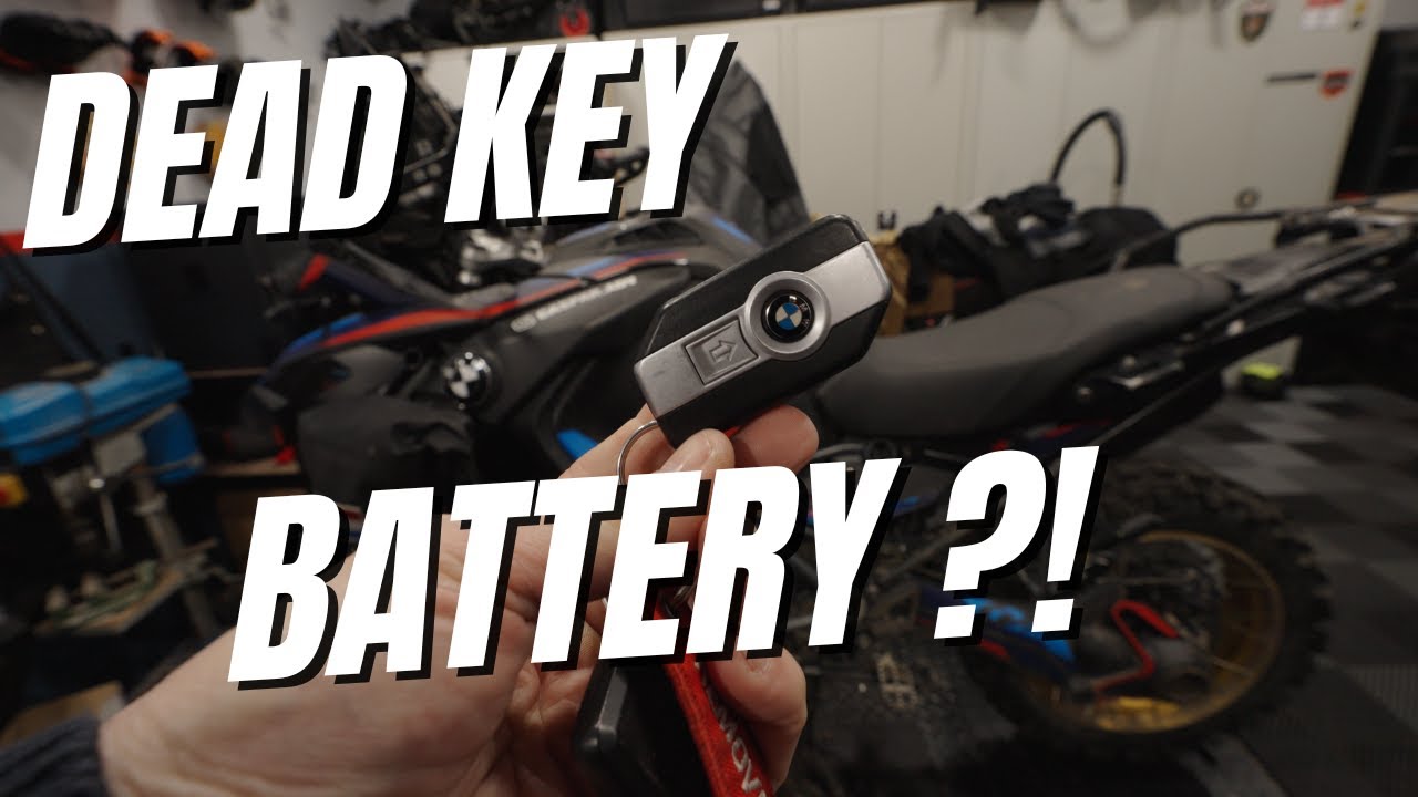 Завести BMW GS без батарейки в ключе. Совет от BMW Motorrad.