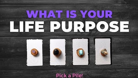 What is your LIFE PURPOSE? Why are you here? Pick a Card Tarot Reading, not only career