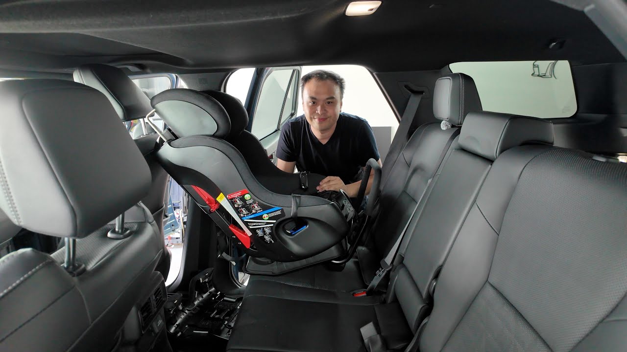 2025 Toyota 4runner Car Seat Test: How Well Do Clek Child Seats Fit? Can It Family?