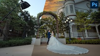 MASTER Color Full Asian Wedding Photo Retouching | Photoshop CC 2021 screenshot 2