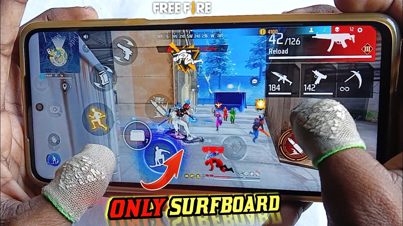 ONLY SURFBOARD CHALLENGE With NEW EVO BUNDLE! 🛹💎 HANDCAM GAMEPLAY