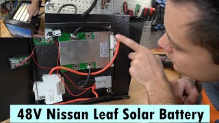 48V Nissan Leaf Used Cell Solar Battery Pack