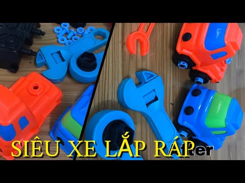 LẮP RÁP MÔ HÌNH XE TẢI ĐỒ CHƠI