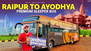 Raipur To Ayodhya In Manish Travels Sleeper Bus