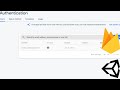 Firebase Authentication in unity with Email and Password Provider