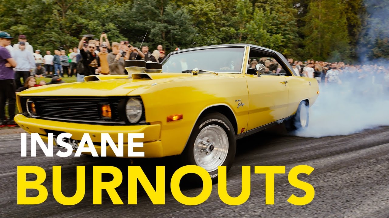 INSANE BURNOUTS // Vantaa Cruising // 08/24