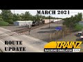 Trainz 2019 NS Detroit District Route update March 2021