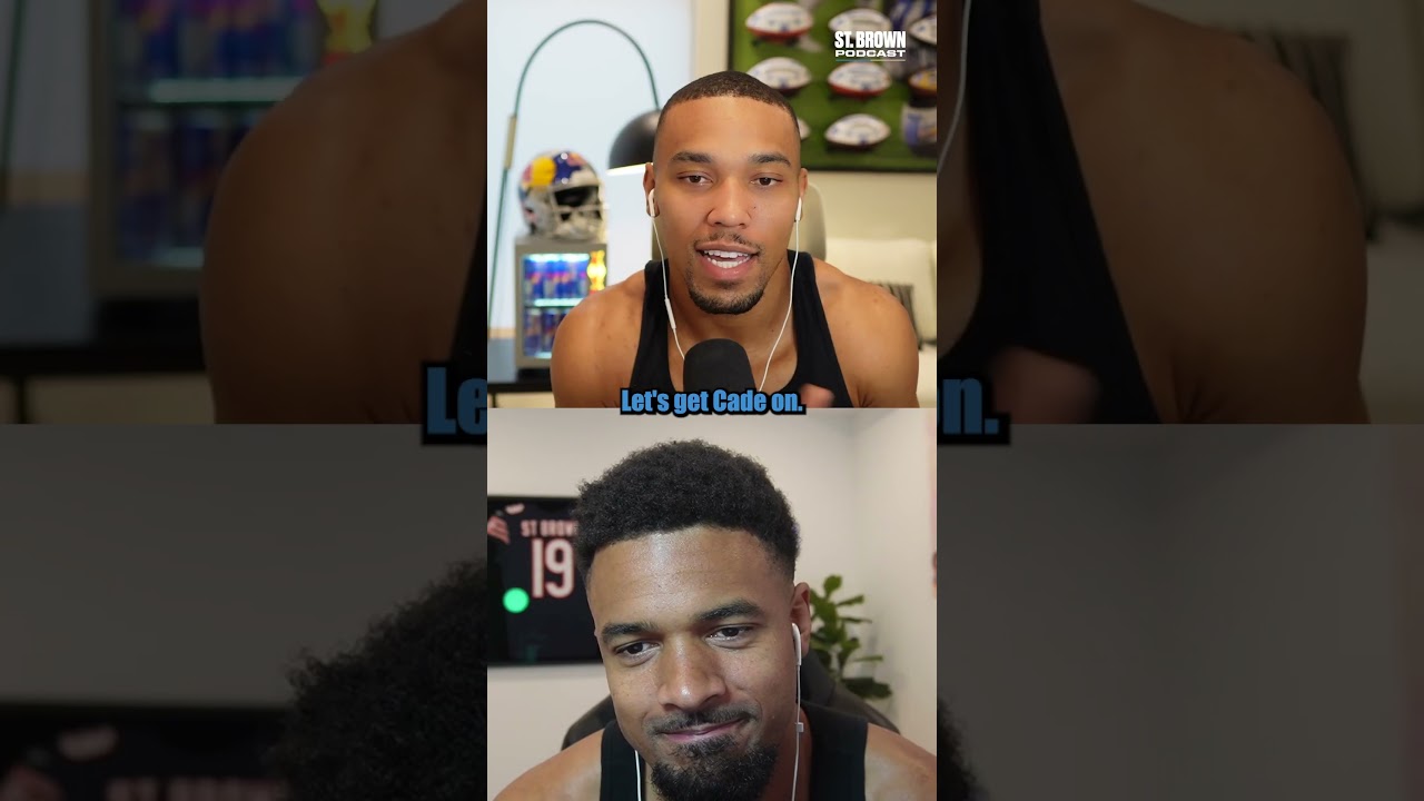 Amon-Ra needs your help to get Cade Cunningham on the St. Brown Podcast