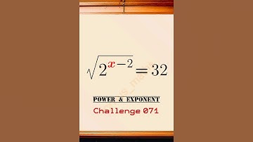 Power & Exponent—Challenge 071 #viralmath #exponentialequations  #mathschallenge #mathsproblems