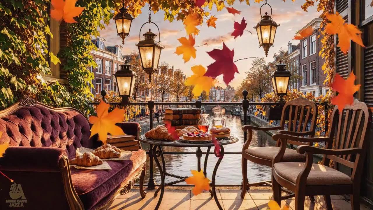 Cozy Morning Jazz Cabin for Positive Energy | Gentle Lakeside Jazz Background Music for Work ☕☕☕