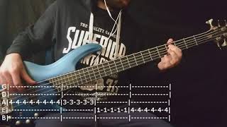 t.A.T.u. - All The Things She Said Bass Cover (Tabs)