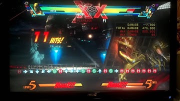 UMVC3 Nova Rocket Raccoon Log Trap Reset
