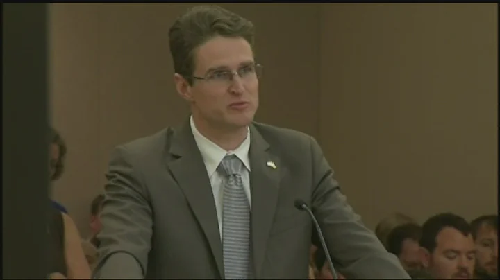 Benjamin Gilmore talks at his sentencing on arson ...