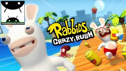 Rabbids Crazy Rush Android GamePlay Trailer [1080p/60FPS] (By Ubisoft Entertainment)