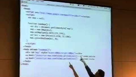22C3  Learning JavaScript with the Google Maps API