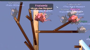 Transformice : Magiicoo, sourissmp, flubio, bluenfixx