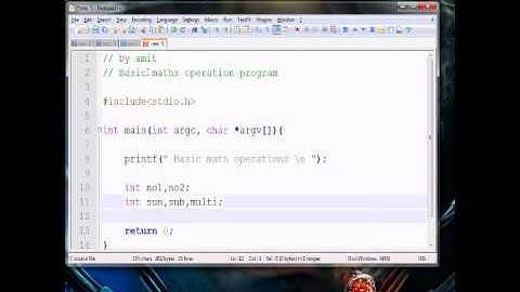 C + gcc programming tutorial using cygwin complete part 1