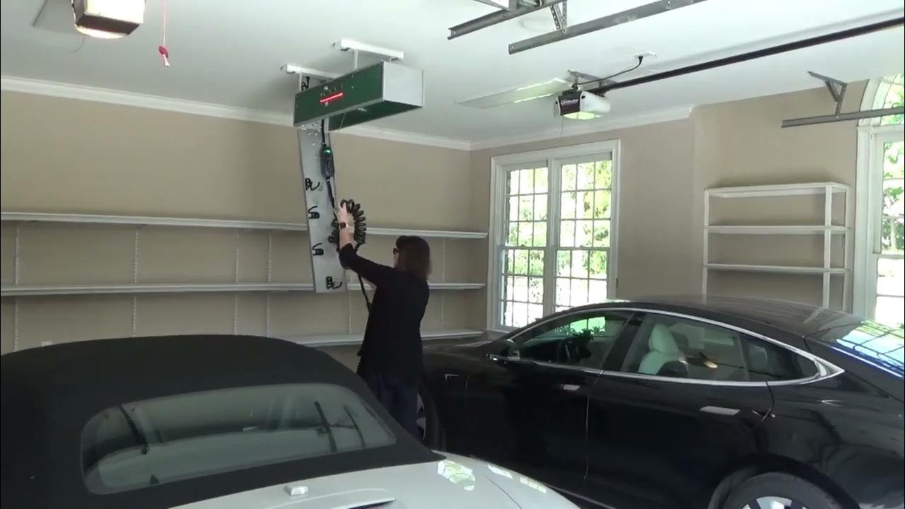Overhead Automated EV Charger with Wireless Controls | Unplug Overhead