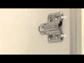 Attaching hinges to a cabinet | kaboodle kitchen Attaching hinges to a cabinet | kaboodle kitchen