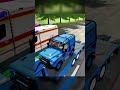 TRANSPORTING AND PARKING POLICE CARS, AUDI, JEEP, DACIA, FORD, COLORFUL VEHICLES ON MAN TRUCKS. FS22