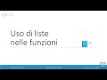 Informatica2022-L23: Liste e funzioni. Comprehension.