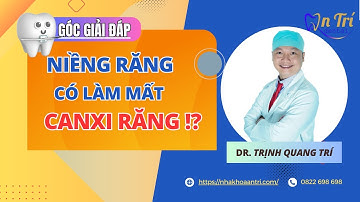 Niềng răng có làm mất Canxi răng không!? #niengrang #nhakhoaantri