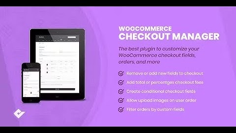 WooCommerce Checkout Manager By QuadLayers
