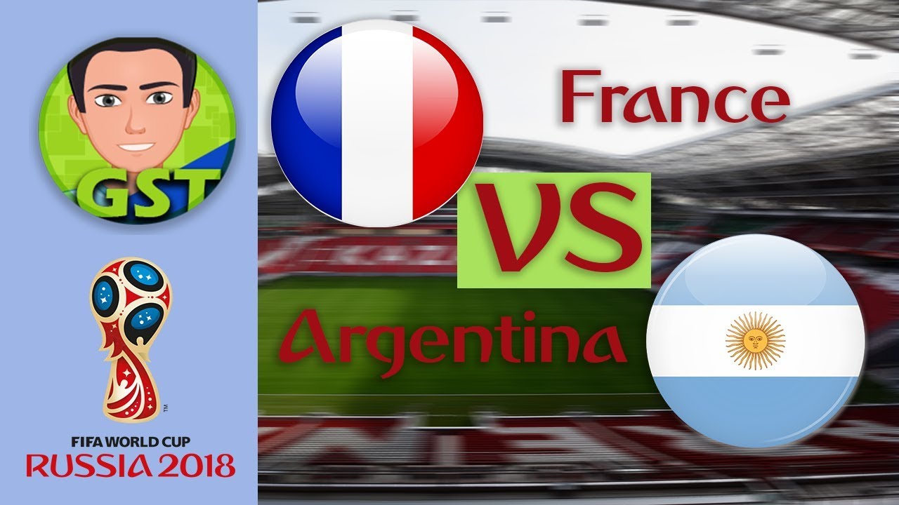 Fifa 18 World Cup Russia 2018: France vs Argentina [Fifa 18 PS4 Gameplay]