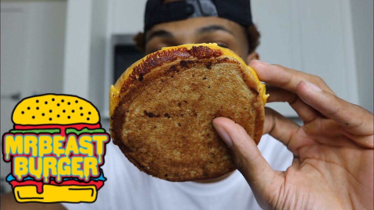 EATING MR BEAST KARL GRILLED CHEESE SANDWICH! YouTube